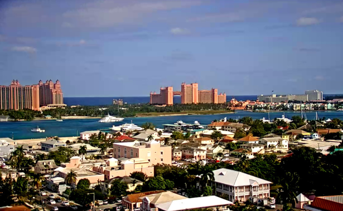 Picture from Panorama online camera in Nassau, Bahamas