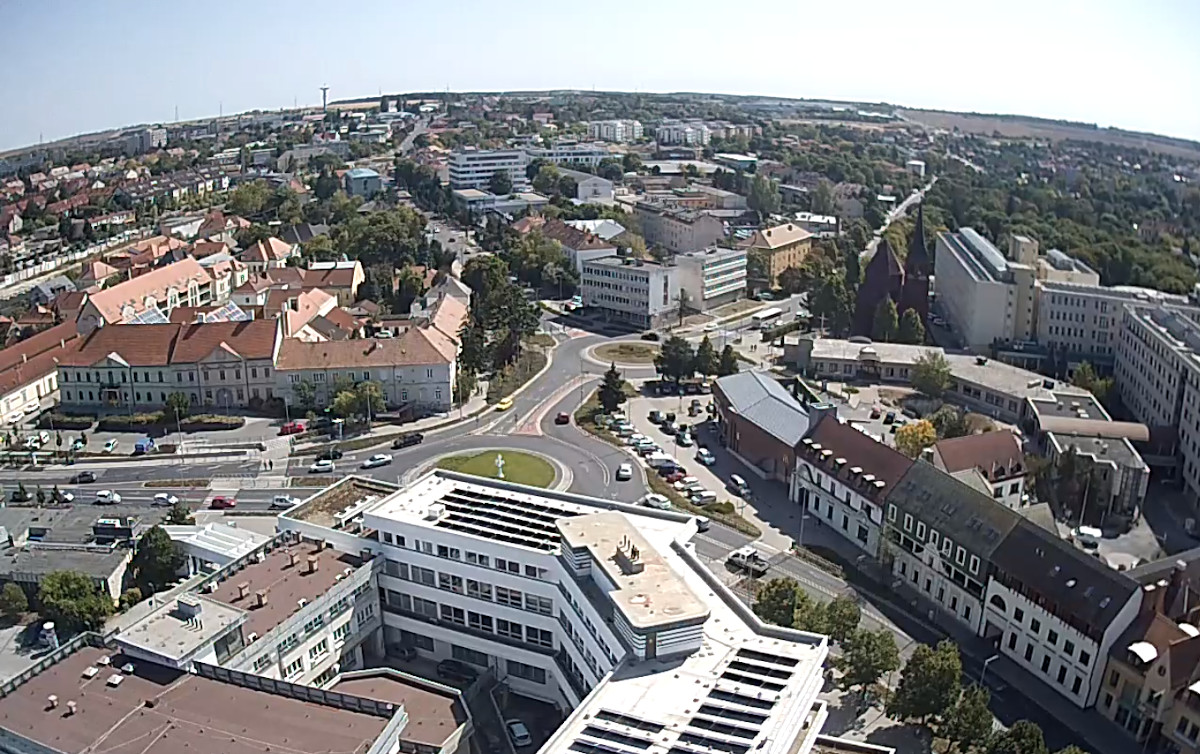 Picture from Panorama Veszprem, Hungary online camera in ,