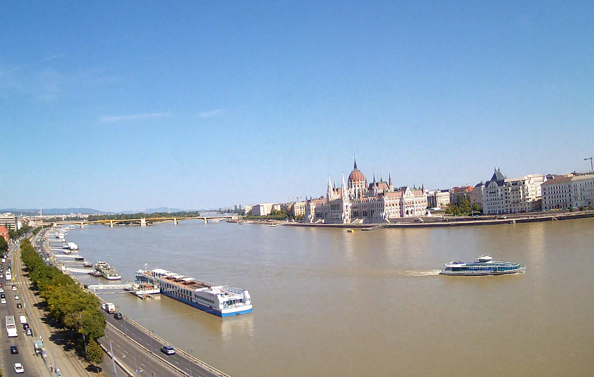 Danube River in Budapest