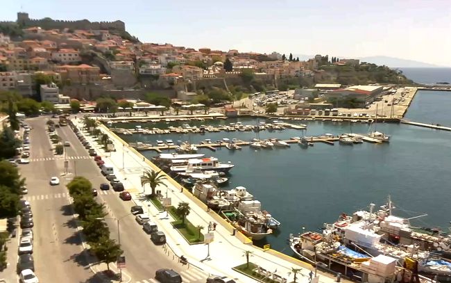 Picture from Kavala Port online camera in ,