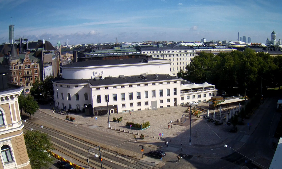 Live Webcam Helsinki, Erottaja Square