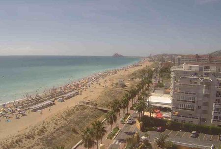 Live Webcam Peniscola Beach, Spain