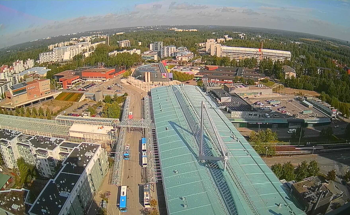 Live Webcam Vuosaari Metro Station, Helsinki