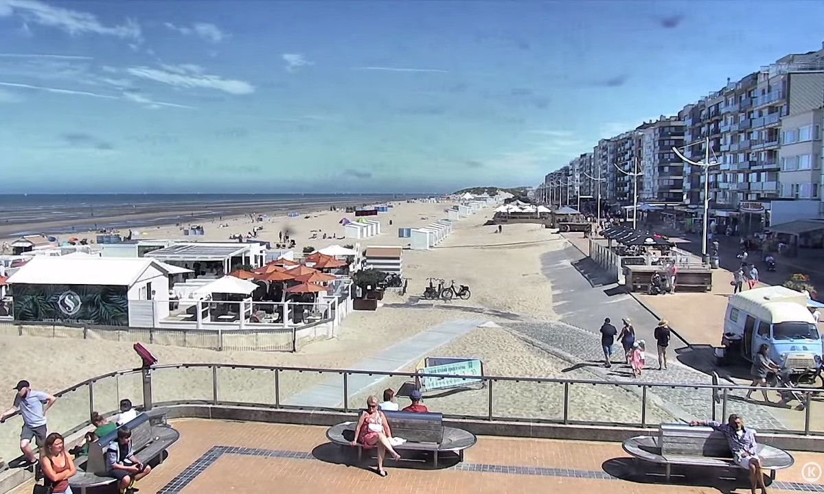 Koksijde Coastline, Belgium