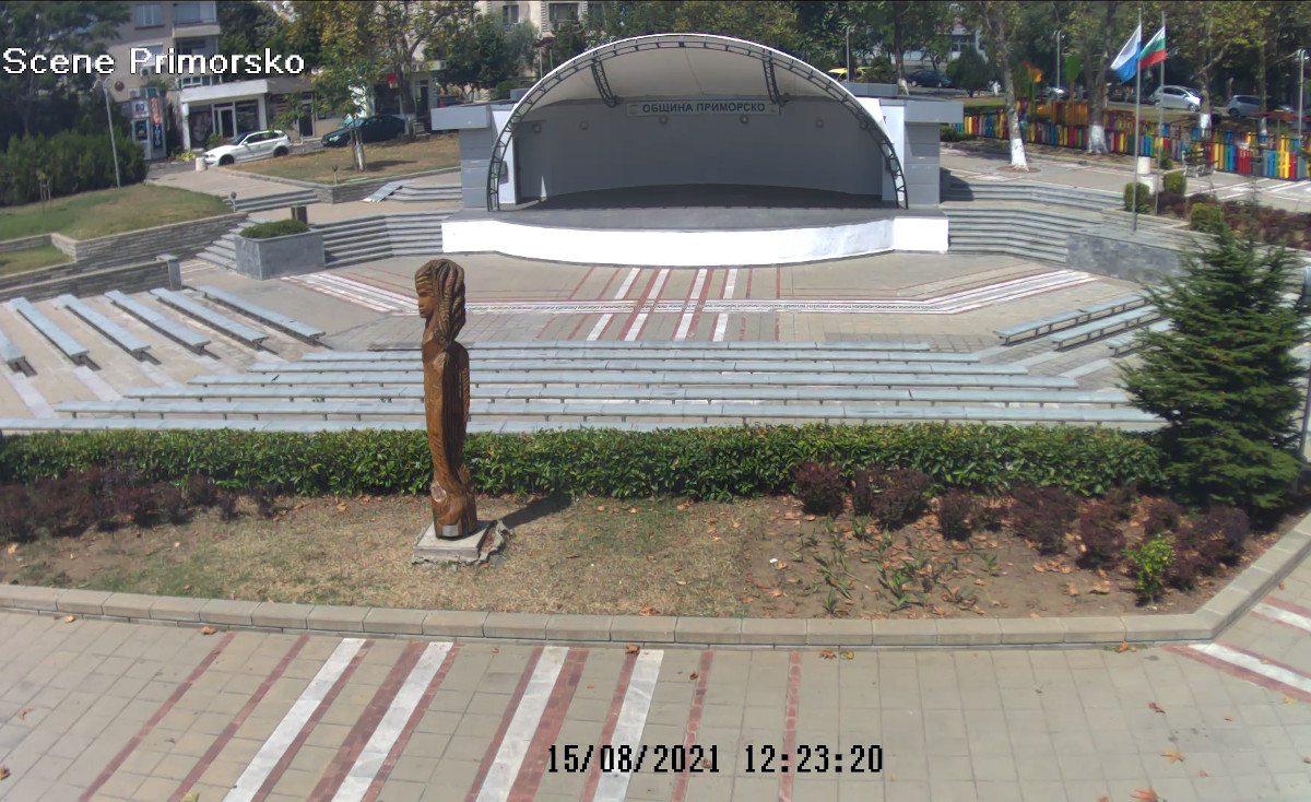 Main Square Stage, Primorsko, Bulgaria