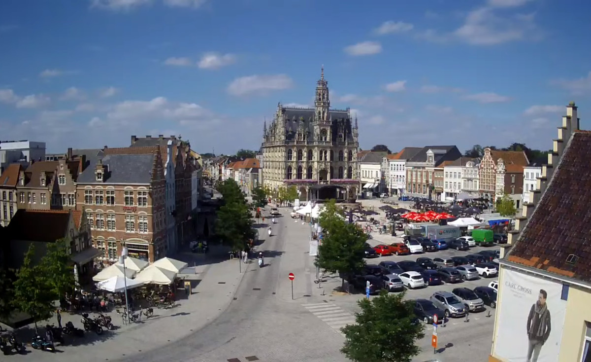 Oudenaarde Market Square, Belgium