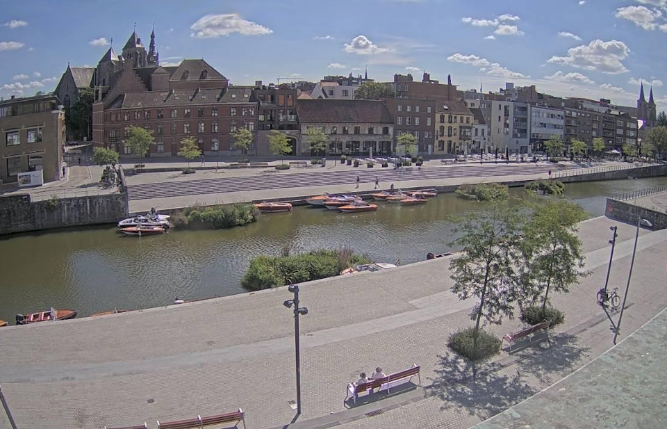 River Leie, Kortrijk