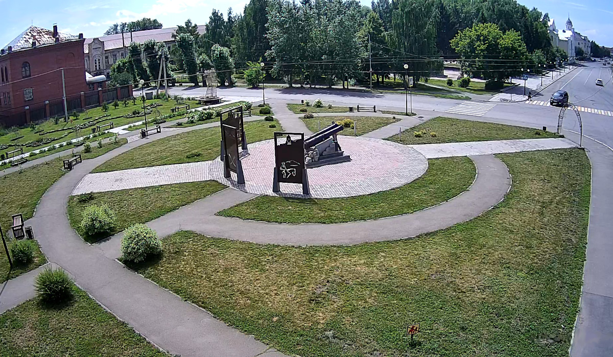 Cannons of the Biysk Fortress, Biysk