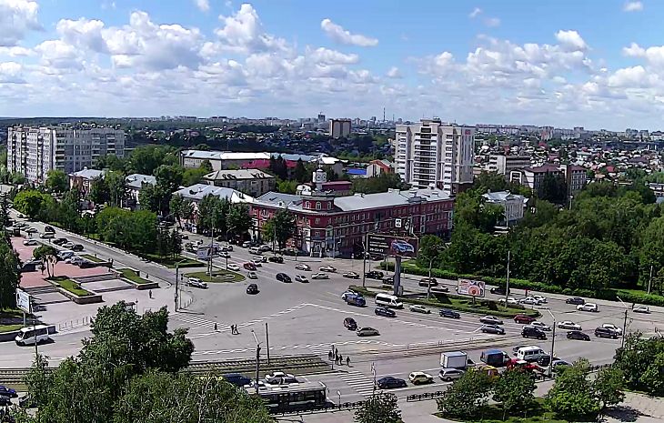 Panorama of Barnaul