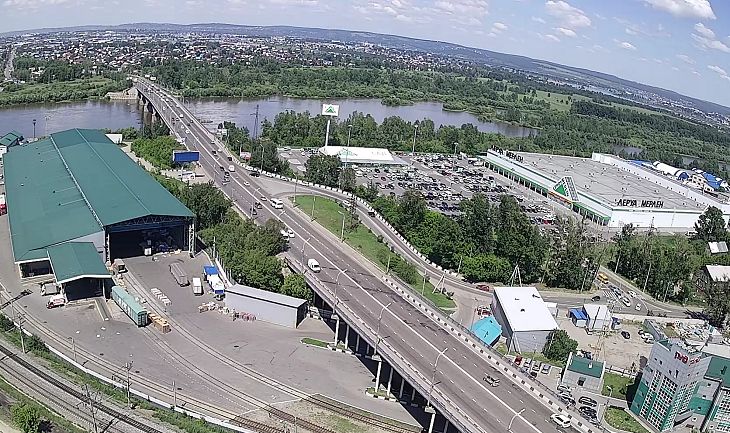 Irkut Bridge, Irkutsk