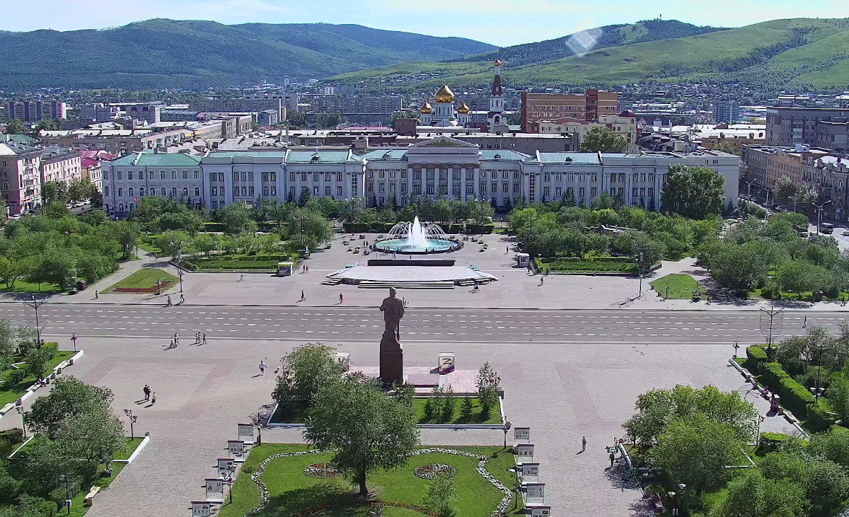Lenin Square, Chita