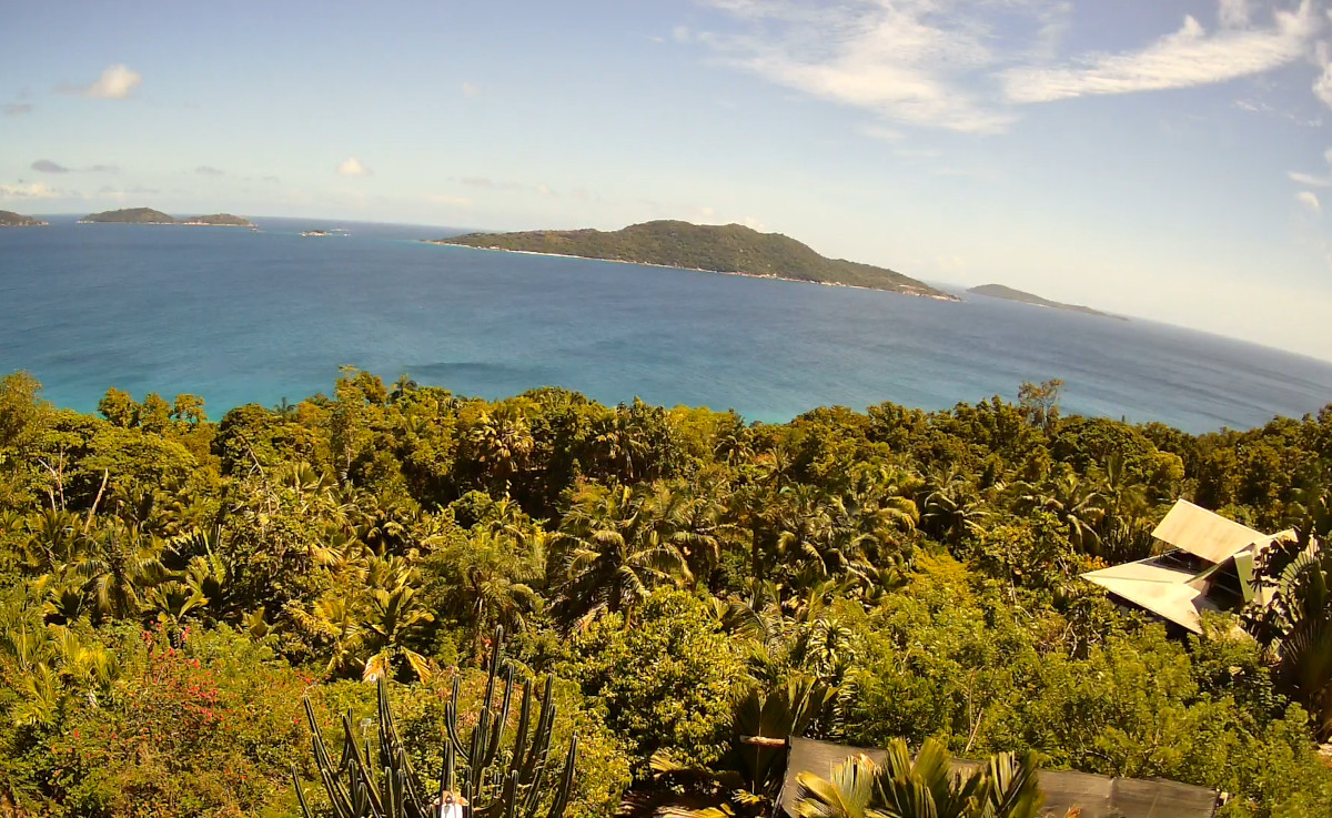 Anse Gaulettes Beach, La Digue Island, Seychelles