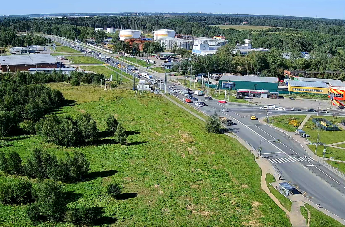 Intersection of Lenina Street and Krasnopolyansky Proezd, Lobnya