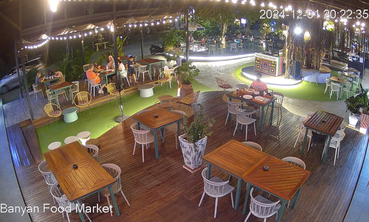 Banyan Food Market, Samui Island, Thailand