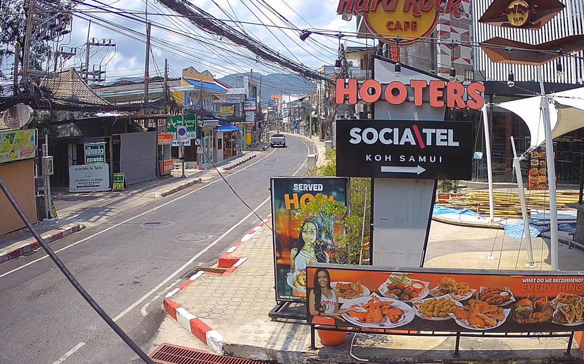 Chaweng Beach Road, Koh Samui, Thailand