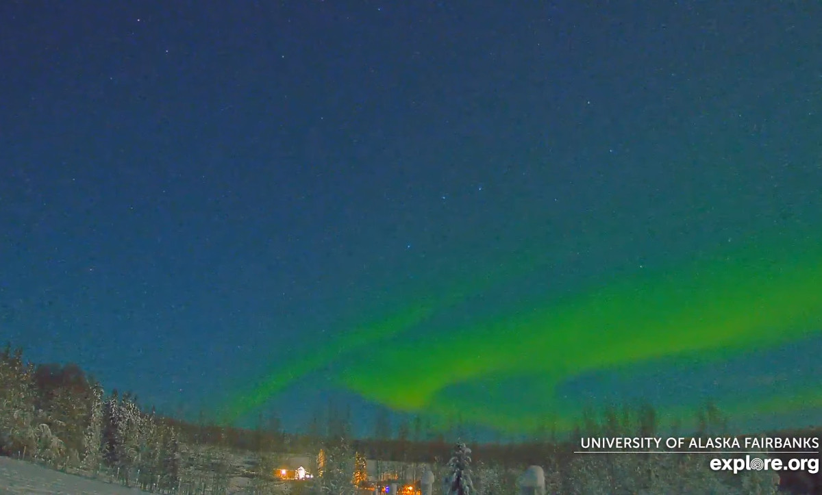Fairbanks โ Northern Lights, Alaska