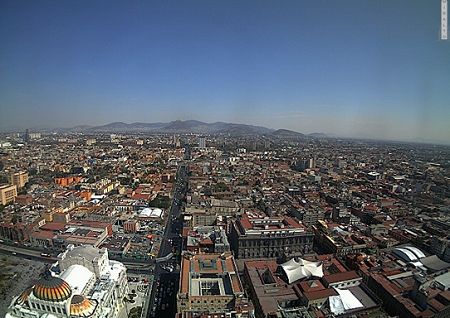 Mexico City Live Webcam – North View from Torre Latinoamericana
