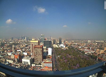 Mexico City Panorama from Torre Latinoamericana – South View