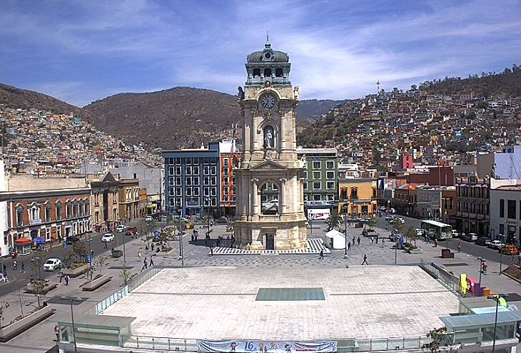 Pachuca de Soto Independence Square, Mexico