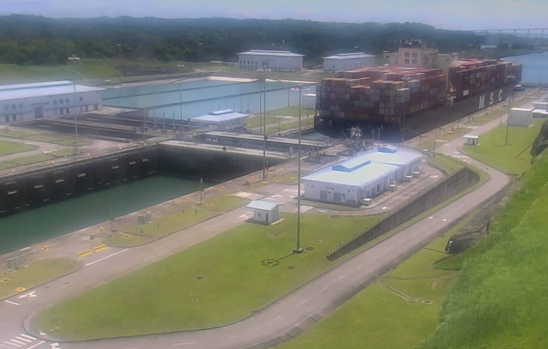 Panama Canal – Agua Clara Locks, Panama