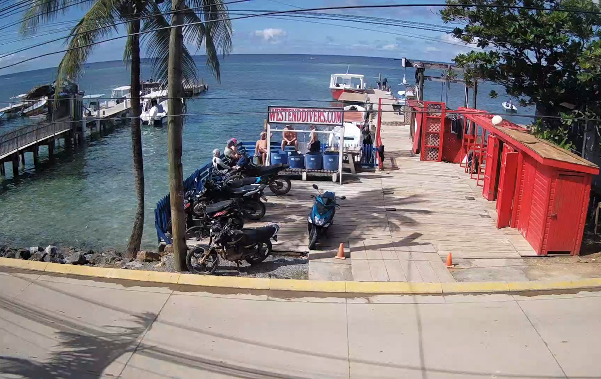 Roatan Island – West End Pier, Honduras
