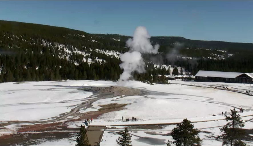 Yellowstone National Park โ Old Faithful Geyser, Wyoming